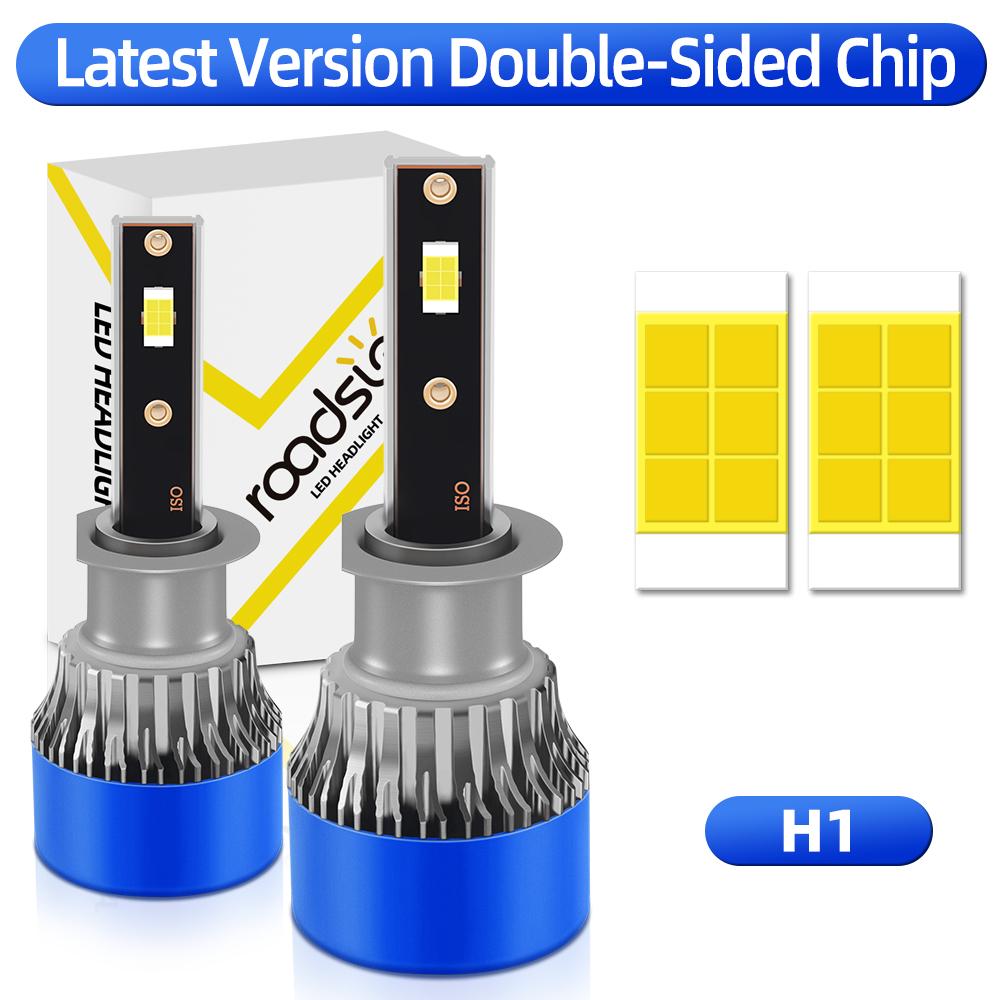 

Лампы H1 9005/HB3 9006/HB4 H1 H7 H11 H4 H13 9007 Светодиодные фары 27000 лм 6000 К Белый свет Меньше тепла +800 Ярче Больше яркости 3600LM&9006/HB4