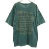 FLASH AVANTI 90s 14KARAT SOUL JAPAN TOUR`96 Short Sleeve T-shirt 2 Green Men's Used
