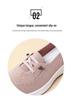 Plus Size Women's Flyknit Breathable Slip-On Canvas Casual Shoes