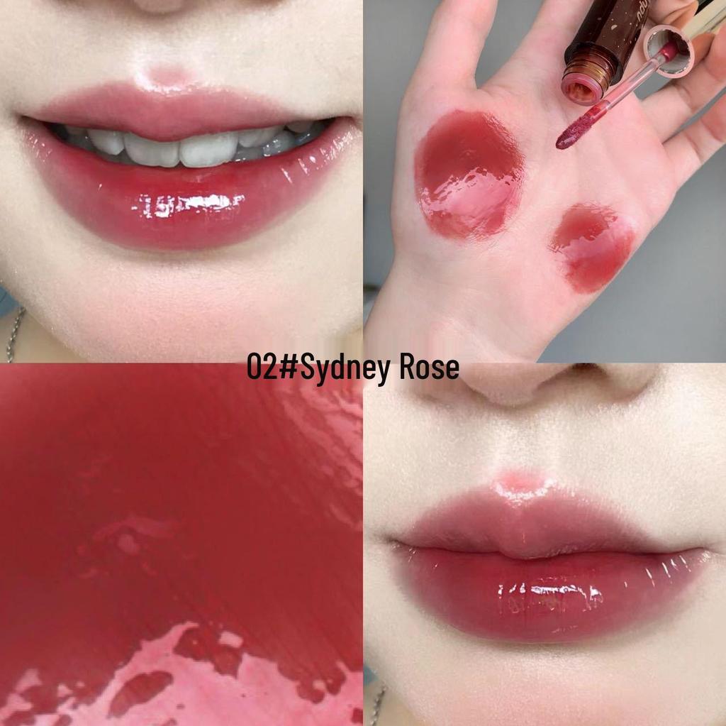 Pure & Sexy Retro Clear Lip Gloss - Yellow Skin, Glassy Faux Nude, Whitening Lip Glaze for Students