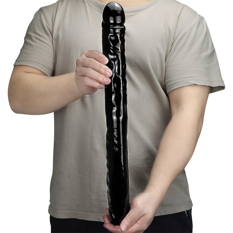 Female Double-headed Dildo Collection Two-headed Dragon Comrades Pulls Simulation Dick Cock and Anus