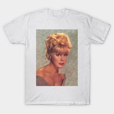 T Shirt Women Elke Sommer Vintage Actress Harajuku Print Kawaii Tshirt Summer Short Sleeve Female T-Shirt Top Tee