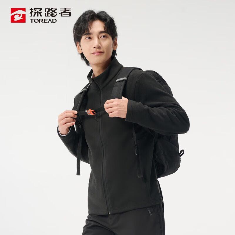 

Toread Men s Autumn/Winter Outdoor Anti-static Fleece Jacket L