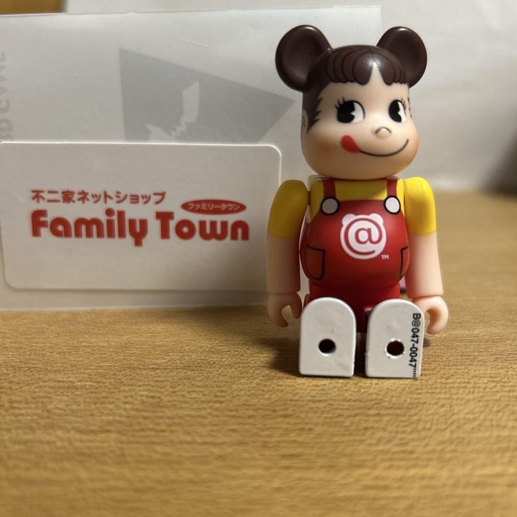 [USED] Peko-chan Bearbrick 100%