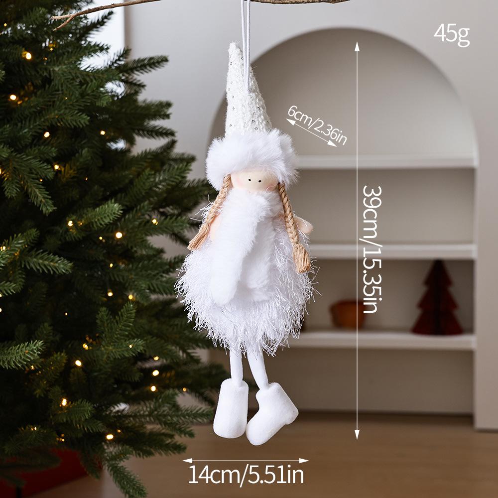 Angel Plush Doll Ornament - Birthday Gift & Christmas Tree Decoration