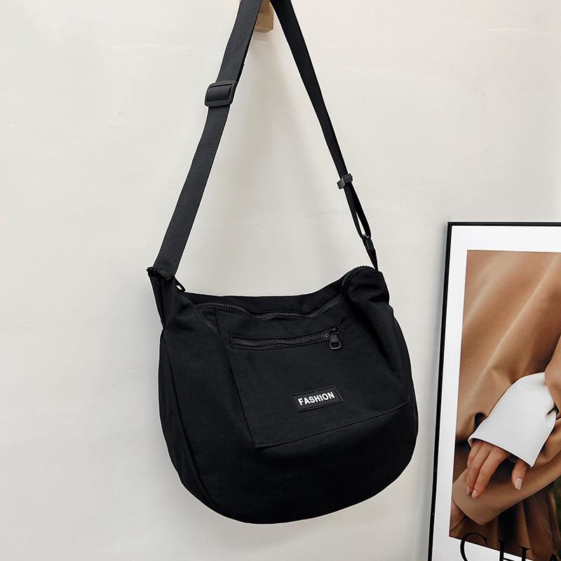 Stylish Large Capacity Nylon Tote Bag Chic Street Fashion For Everyday Use