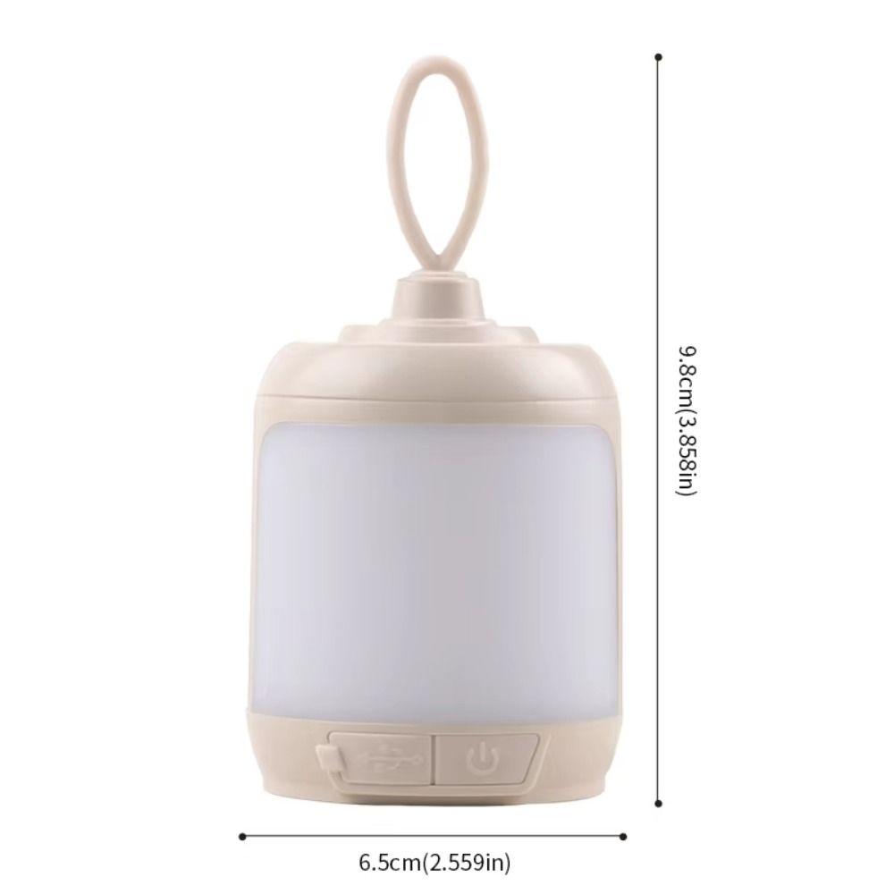 Waterproof Camping Light USB Recharging Ring Design Portable Camping Lantern Super Bright Emergency Outdoor Searchlight