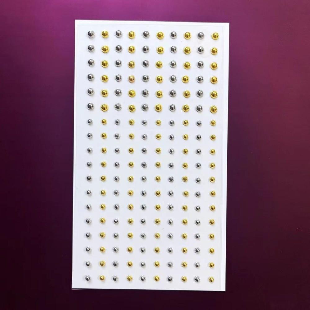 Waterproof Lip Eyebrow Ear Stickers Disposable Fake Reusable Earring Studs  Nails Decoration