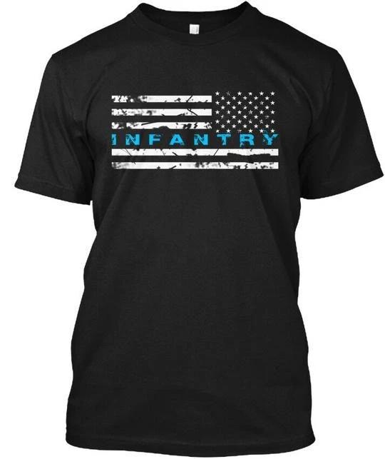 

Army Infantry Blue T shirt Made in the USA Size S to 5XL 4XL