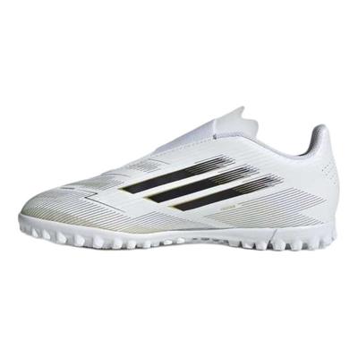 F50 Club Vel TF Scarpe da Calcio Eleganti Comode Antiscivolo Durevoli a Collo Basso Scarpe da Calcio Bambino Bianche JR1700