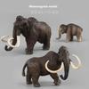 Statue Realistic Elephant Model Toy Collectible Elephant Miniatures Figurine  Desktop Decorative
