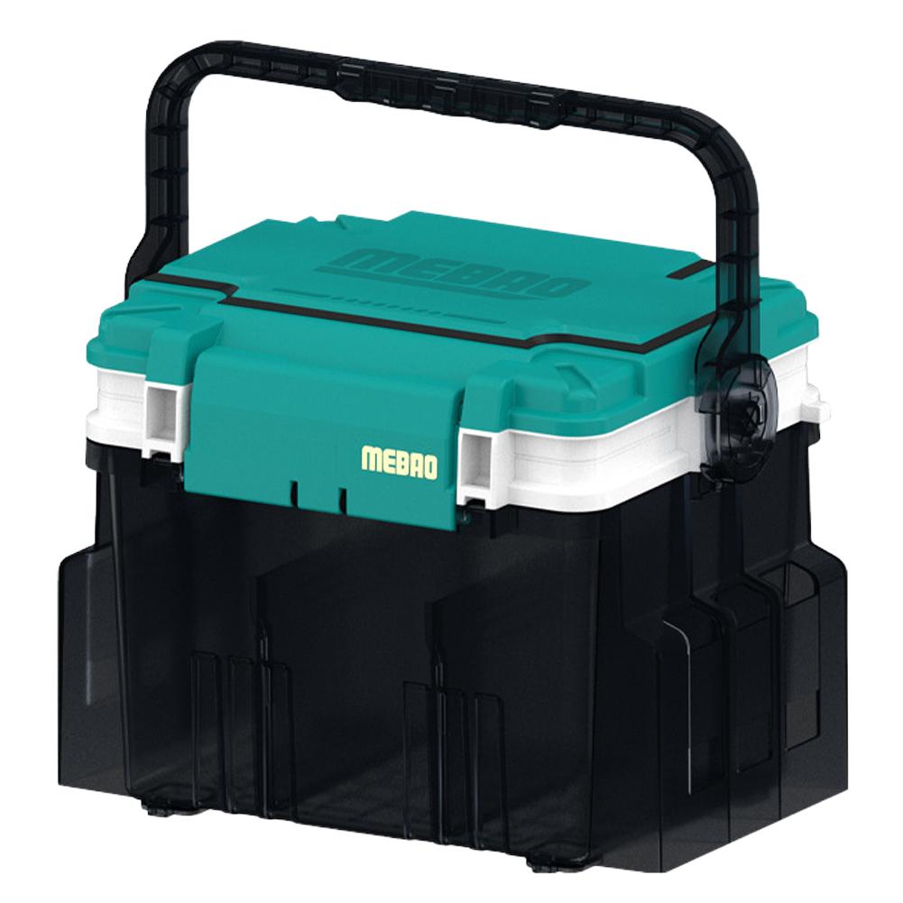 

20л двухслойная коробка для рыболовных приманок и крючков, многофункциональная пластиковая рыболовная коробка, органайзер, ящик для хранения, органайзер для рыболовных принадлежностей павлин голубой