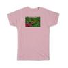 Watercolor Garden Japan T Shirt