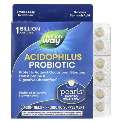 Acidophilus Probiotic Pearl, 1 Milliarde KBE, 30 Kapseln