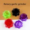 Handheld Spin Garlic Grinder Garlic Press Tool For Freshness Minced Garlic Convenient Kitchen Tool
