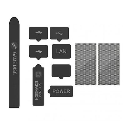 Game Console Jack Covers Gaming Machine Dust Stoppers Removable Mesh Cooling Protectors Kit Maintenance Kit Spare Parts