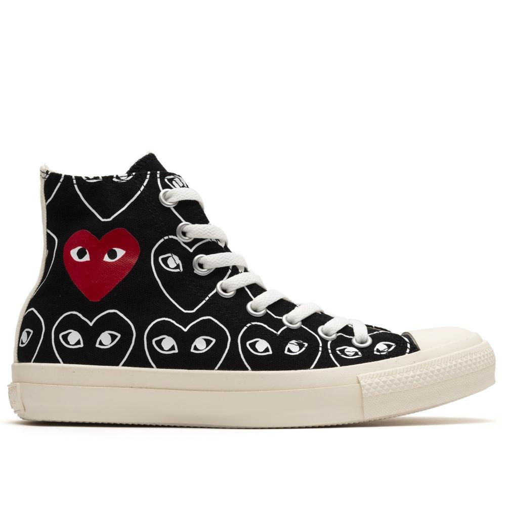 

ИГРАТЬ в CDG CONVERSE Чак Тейлор Привет Блэк 220cm/US 5