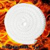 Gasket Fiberglass Rope Seal Sealing Performance White For Boiler Industrial Oven And Wood Burning Stove Doors Fiberglass
