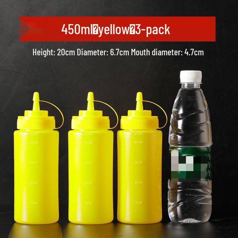 Commercial Plastic Squeeze Bottle for Sauces and Dressings