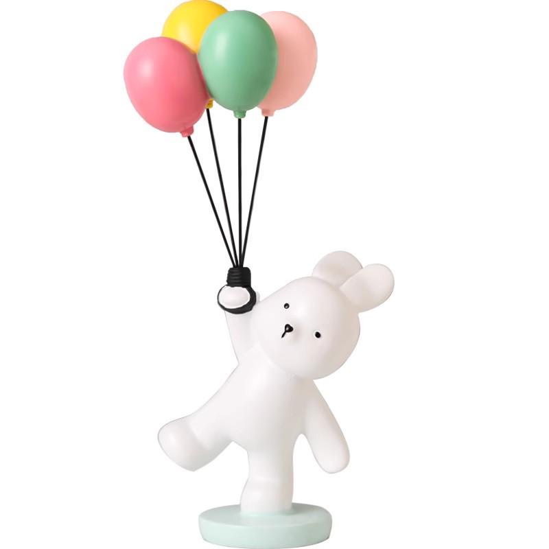 Handmade Cute Rabbit Ornament for Wine Cabinet, Bookshelf, or Living Room Decor