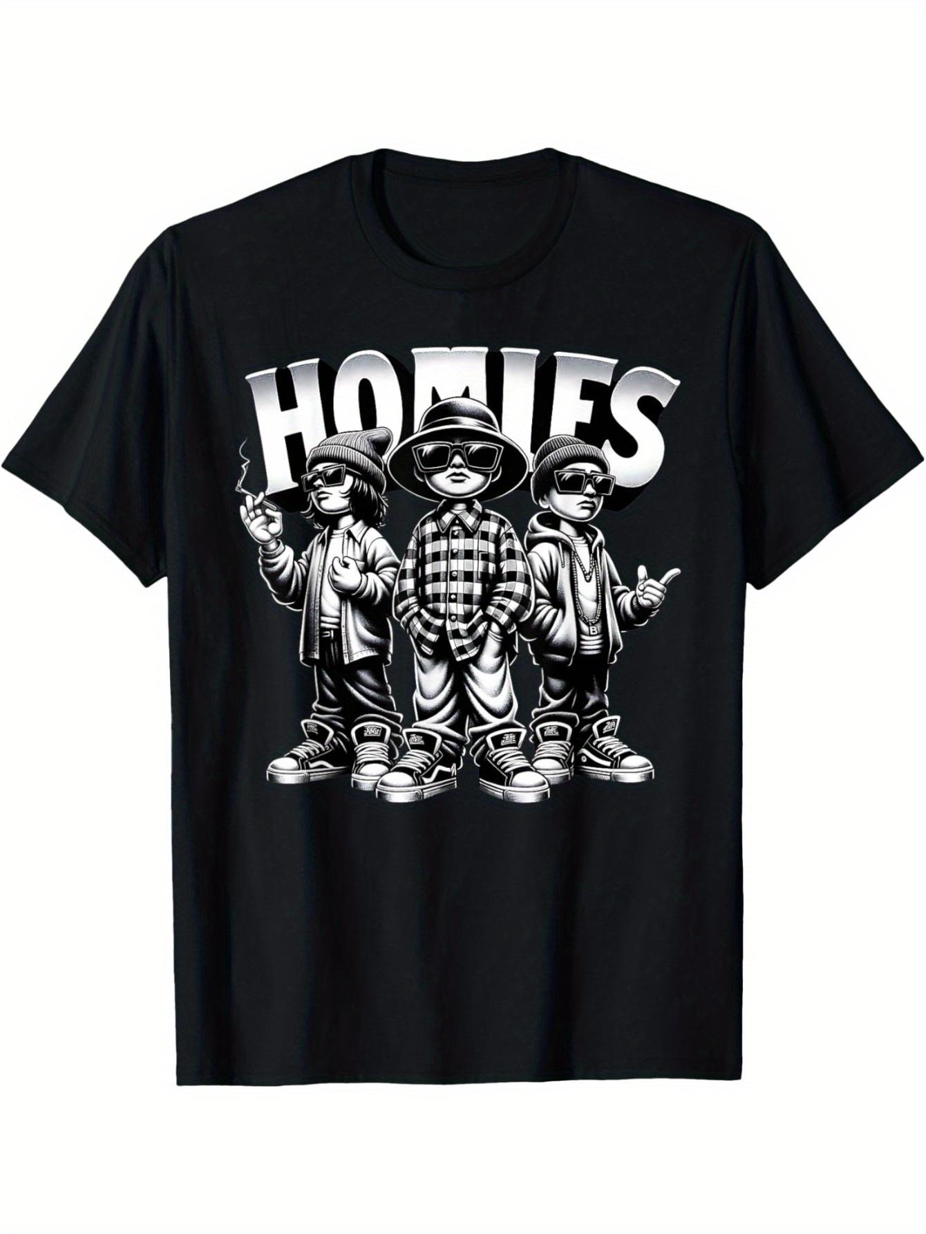 Cool Urban Cultura Chicano Latino Mexican Pride Homies T-Shirt S