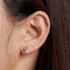 Earrings, Colorful Stud, Pr 925, Zircons, Crystals, Diamond
