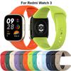 WatchBand Strap For Redmi Watch 3 Original SmartWatch Band Silicone WristBand Bracelet For Xiaomi Redmi3 Accessories Belt Correa 3