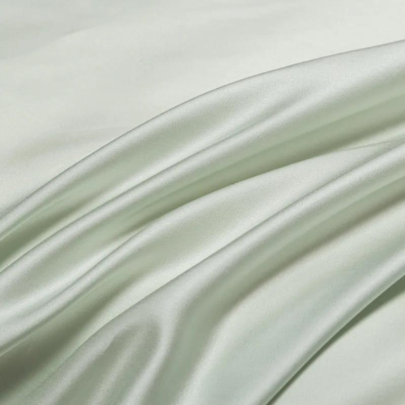 Jednobarevná dvoutónová praná ledově hedvábná ložní souprava letní chladivý pocit prostěradla moderní jednoduché měkké prodyšné sady přikrývek
