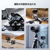CONCEPT Magnetic Action Camera Mount for Bicycles and Compatible with Osmo Action 5 and Osmo 360 K&F Motorcycles, Pro/4/3