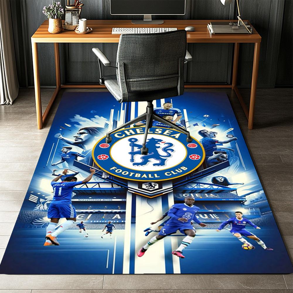 Chelsea Football Club Printed Carpet,Rug,for Office Chair Living Room Bedroom Kitchen Room Decor Gifts.