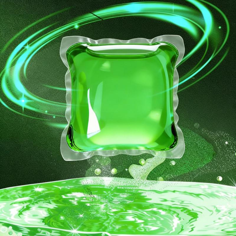 Odor Removal Sewer Cleaner Scented Gel Airs Freshener For Sinks Drains Gel Water Film Soluble In Water For Kitchen For Bathroom