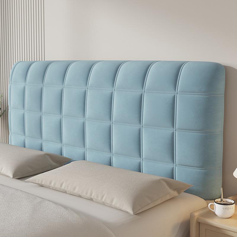 New Ins Style All Inclusive Headboard Cover Bed Back Protective Cover Soft Comfortable Dust-proof Removable and Washable