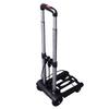 Portable Foldable Dolly Cart With Retractable Handle Wheels Aluminum Alloy Plastic Foldable Hand