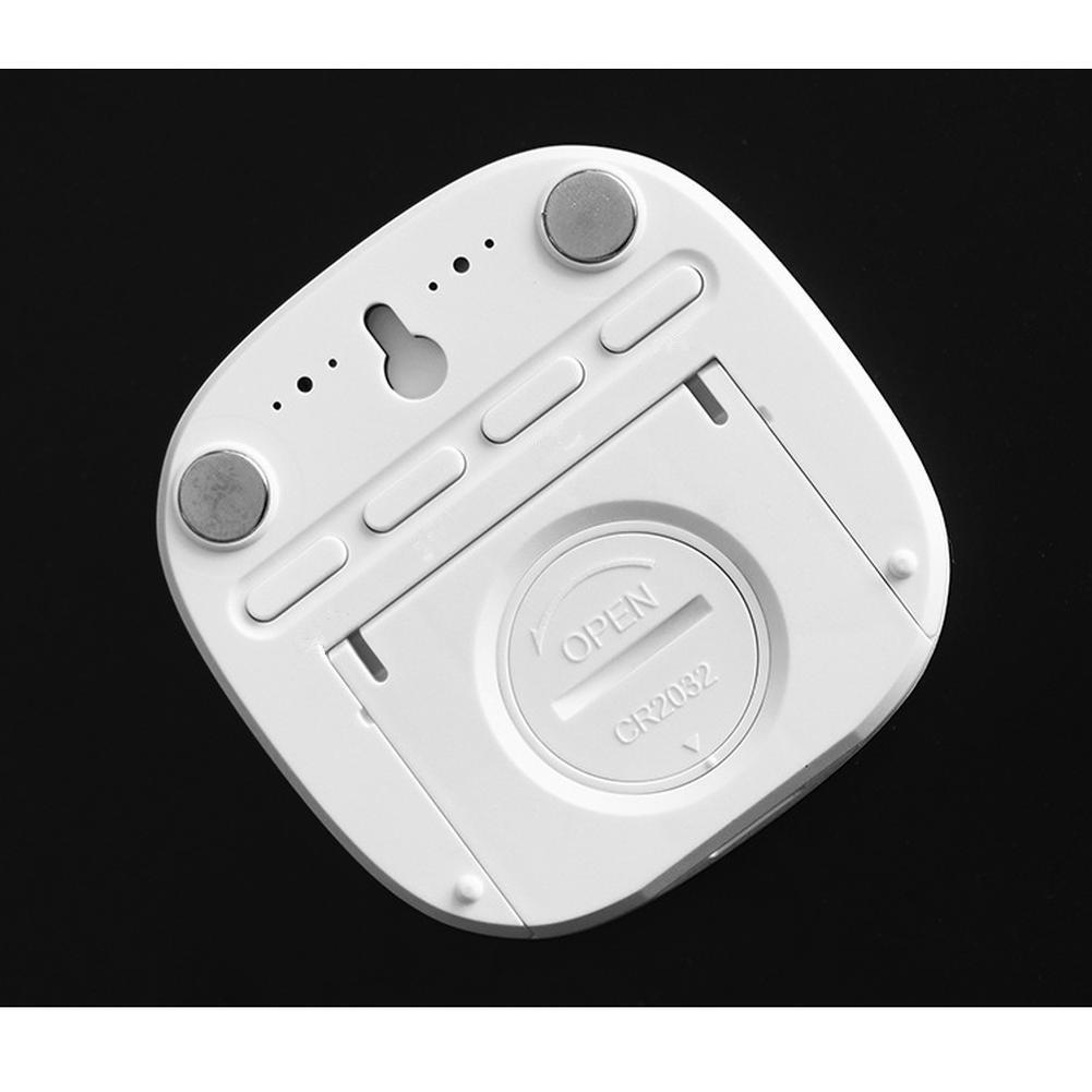 Digital Alarm Clock, Temperature Humidity Monitor Alarm Clock With LCD Display Screen, Magnetic Suction Alarm Clocks For Bedroom