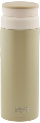 Perlenmetall-Wasserflasche, Flaschenbecher, Flasche, 300 ml, mit Eisstopfen, Wärmeisolierung, Kälteisolierung, Edelstahl, rauchgelb, Café-Becher, passend für HB-6380