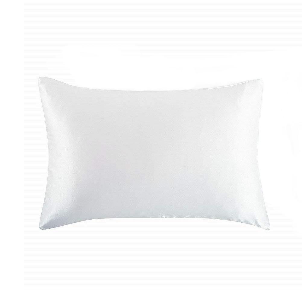 Stain Pillowcase Silky Pillowcase Natural Silk Pillowcase Mulberry Silk Pillow Case for Standard Queen King Pillow Cover