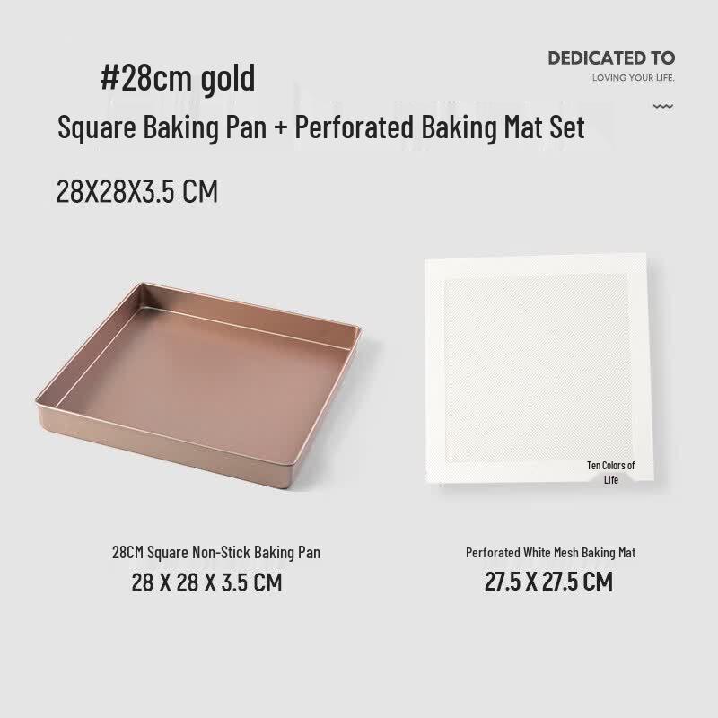 Square Cake Roll Baking Pan