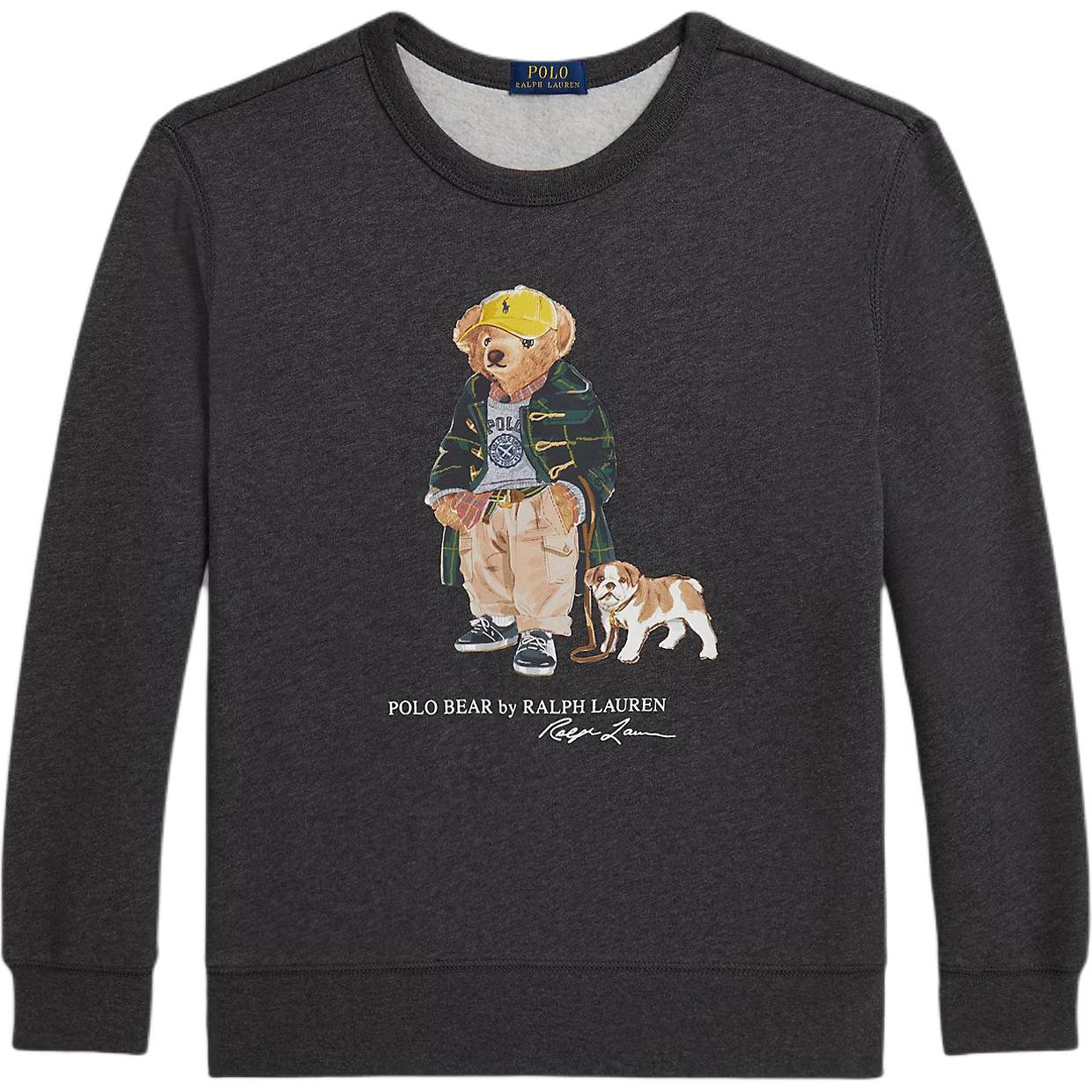 

Polo Ralph Lauren Polo Bear Cartoon Pattern Pullover Crew Neck Long Sleeve Kids tops 323979490-001 M