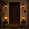 Outdoor Solar Pathway Lights Halloween Pumpkin Light, Ghost Yard Stake Lamp Lamp, Waterproof Decor Light for Garden Patio Lawn Themed