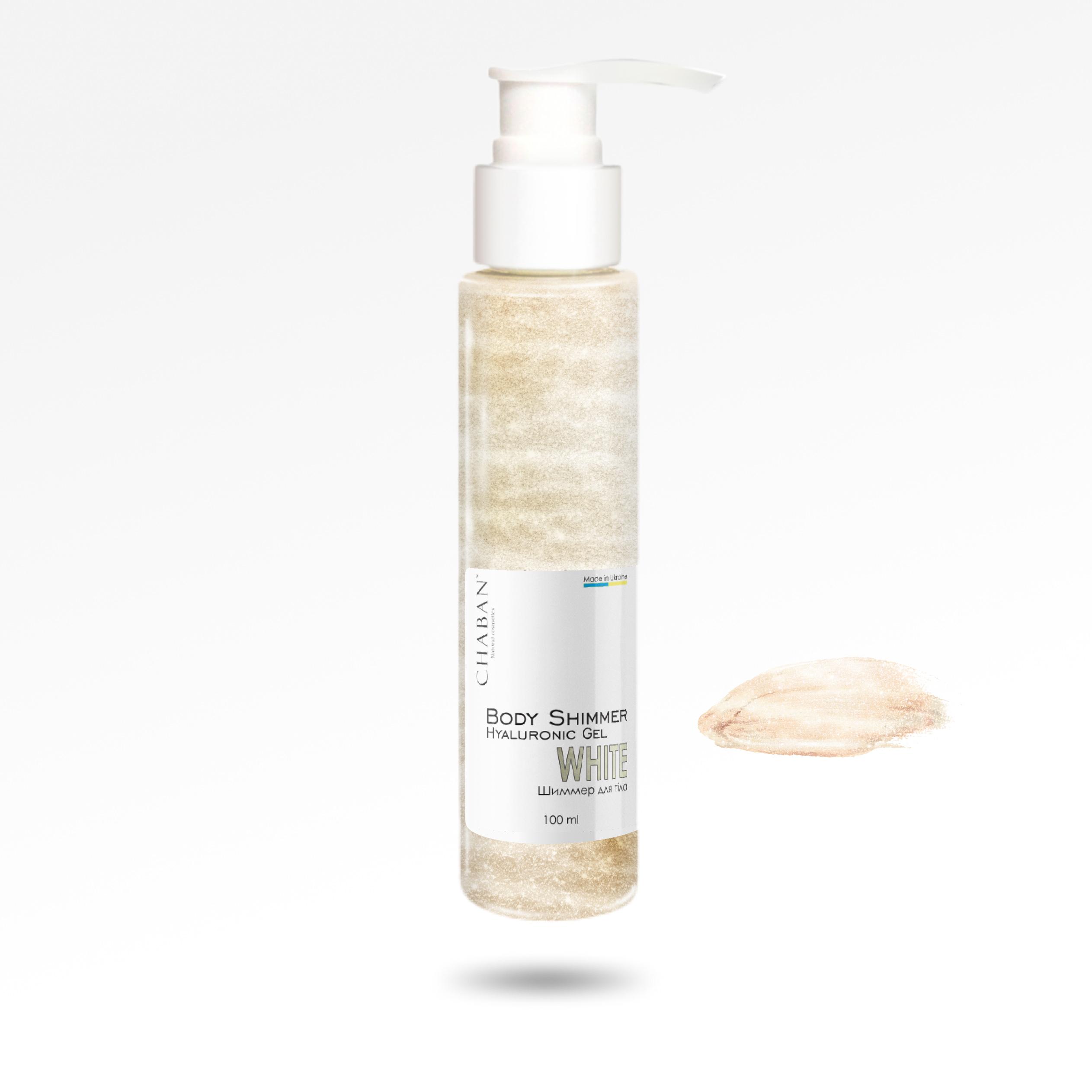 

Гіалуроновий гель-шиммер для тіла White Chaban 100 мл