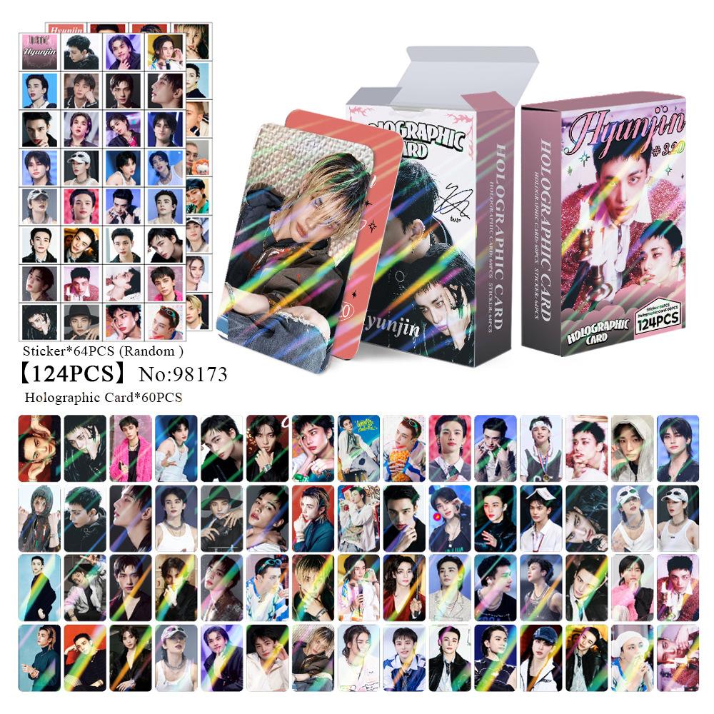 124Pcs  Card Stray Kids Card Boy Group Album "DO IT"Pocards Lomo Hyunjin Felix LeeKnow Han BangChan  Album Fans Gifts
