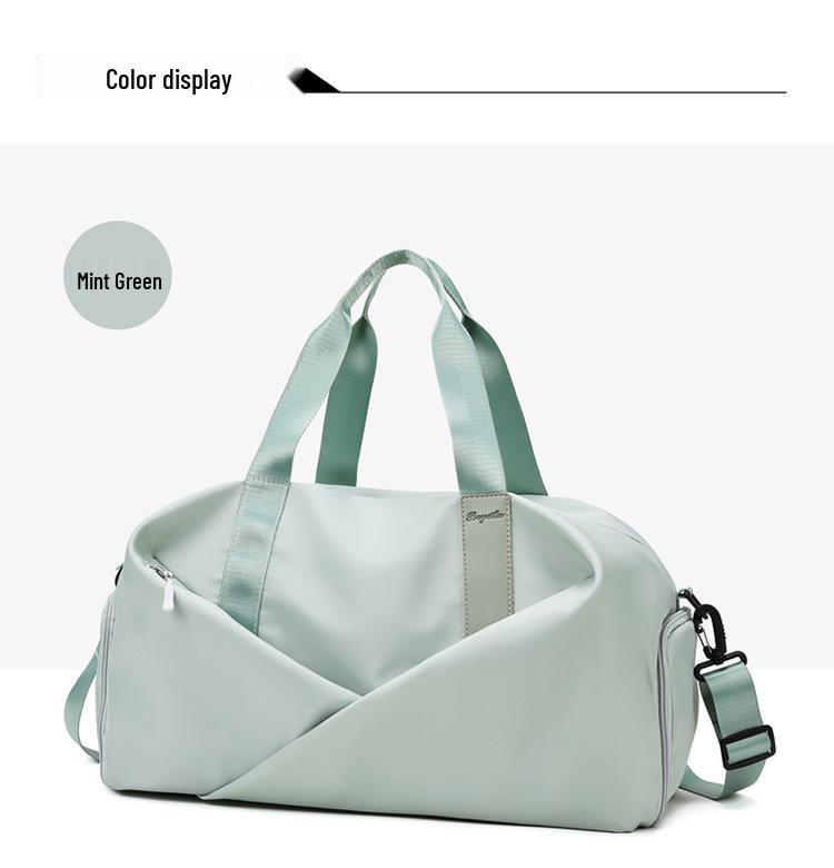 Women's Large Capacity Travel Tote: Carry-on, Luggage Storage, Sports, Fitness, Casual Travel Bag