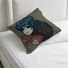 Game Sally Face Square Pillow Cover Decorative Throw Pillow Case for Sofa Couch Bed Home Car Living Room Decoration