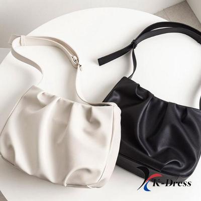 Daily Shirring Shoulder Crossbody Bag (2 Colors)