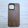 Hülle aus Holz für iPhone 14 Pro Max - Schutzhülle aus Massivholz, Hartschalen-Apple-Hülle
