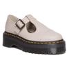 Dr. Martens Leather Fashion Versatile Casual Shoes Women Shoes Gray Brown 31294348