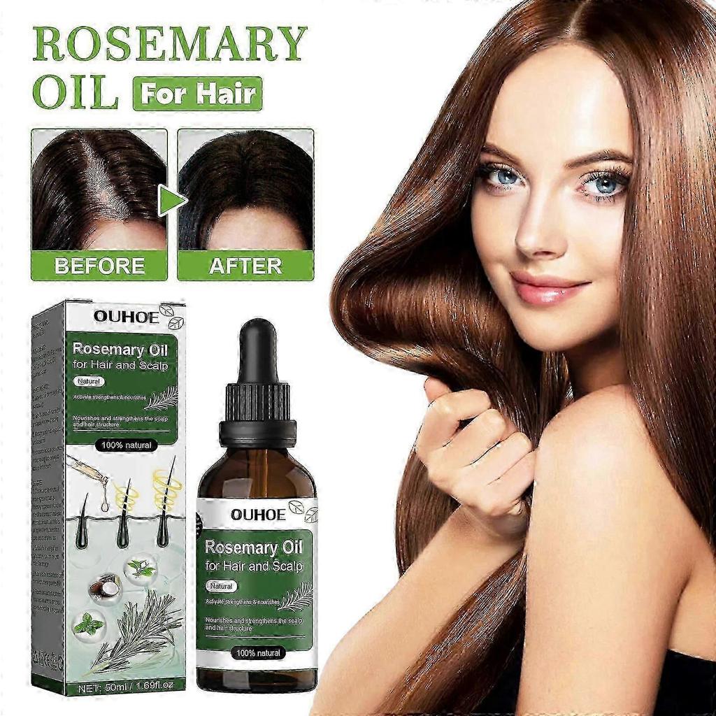 New model OUHOE hair care rosemary oil, anti-hair loss, nourishing and strong hair care essential oil