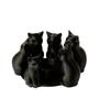 Cartoon Kitten Candle Holders Handmade Tealight Candle Holders Candlesticks Gift for Cats Lover Ornament Home Decors