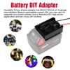 Power Connector Adapter Dock Holder With I/O Switch for  14.4-60V Li-Ion Battery Power Tool Battery Converters