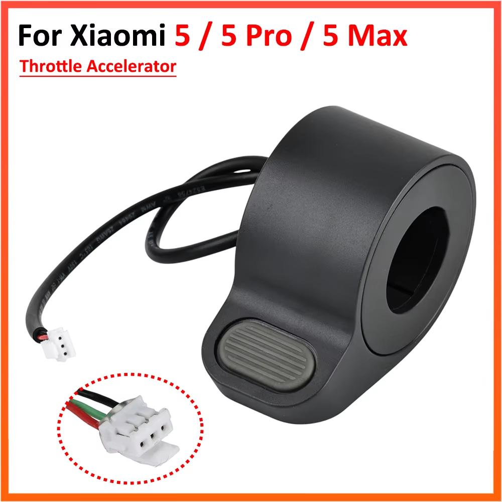 Thumb Throttle Accelerator for Xiaomi 5 / 5 Pro / 5 Max Electric Scooter Speed Control Finger Throttle Replacement Spare Parts Throttles 2